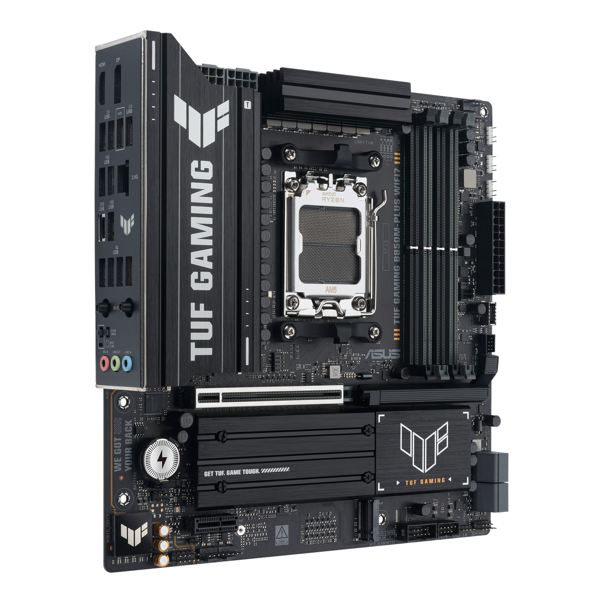 ASUS TUF GAMING B850M-PLUS WIFI7 AM5 micro-ATX Motherboard