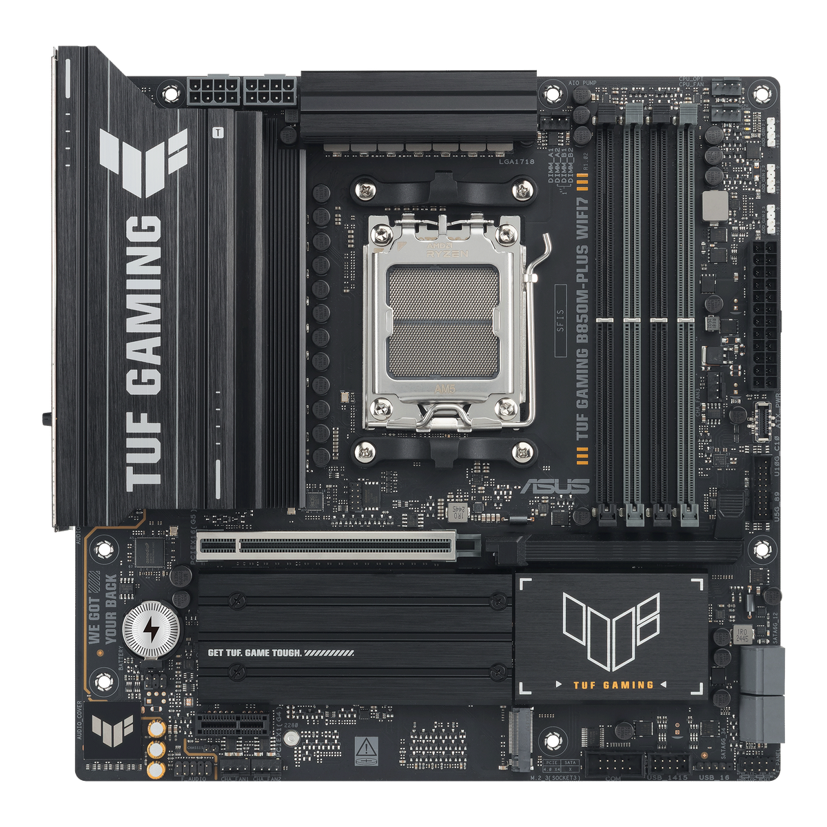 ASUS TUF GAMING B850M-PLUS WIFI7 AM5 micro-ATX Motherboard