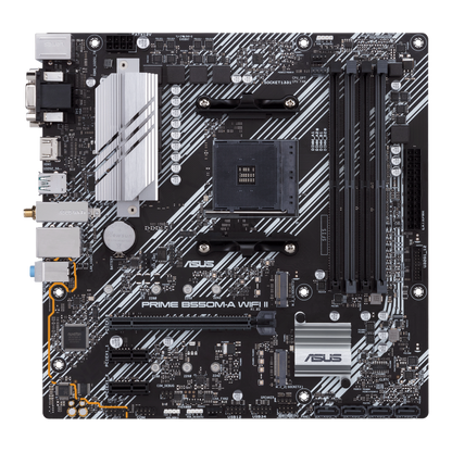 ASUS PRIME B550M-A WIFI II AM4 micro-ATX Motherboard