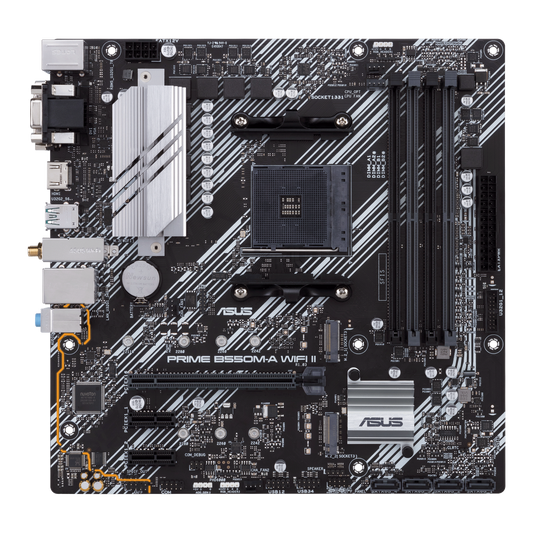 ASUS PRIME B550M-A WIFI II AM4 micro-ATX Motherboard