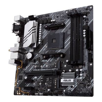 ASUS PRIME B550M-A WIFI II AM4 micro-ATX Motherboard