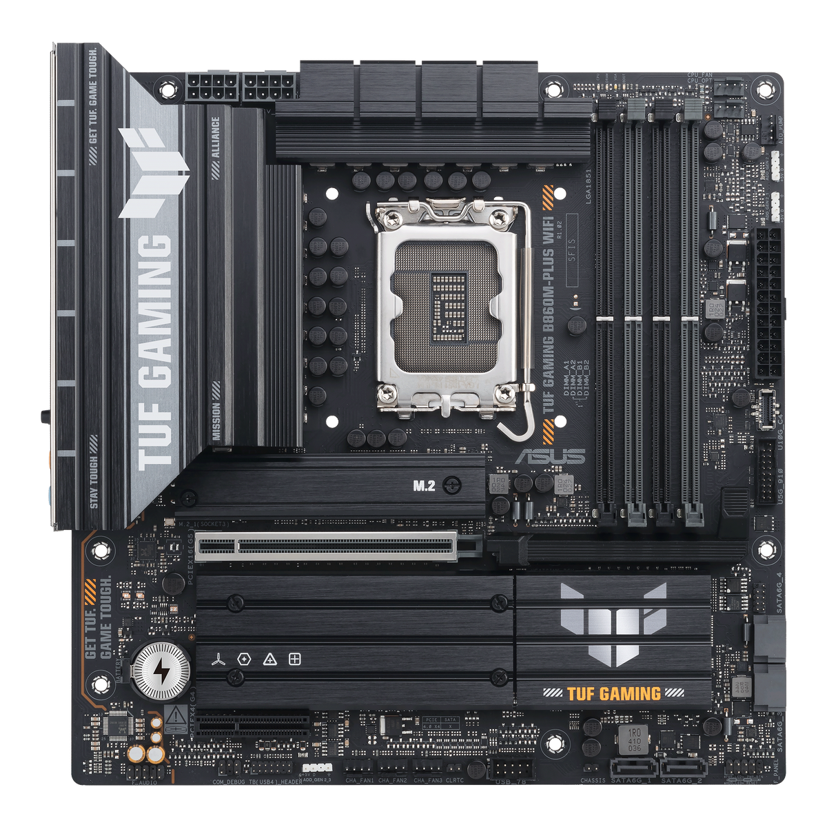 ASUS TUF GAMING B860M-PLUS WIFI LGA1851 micro-ATX Motherboard