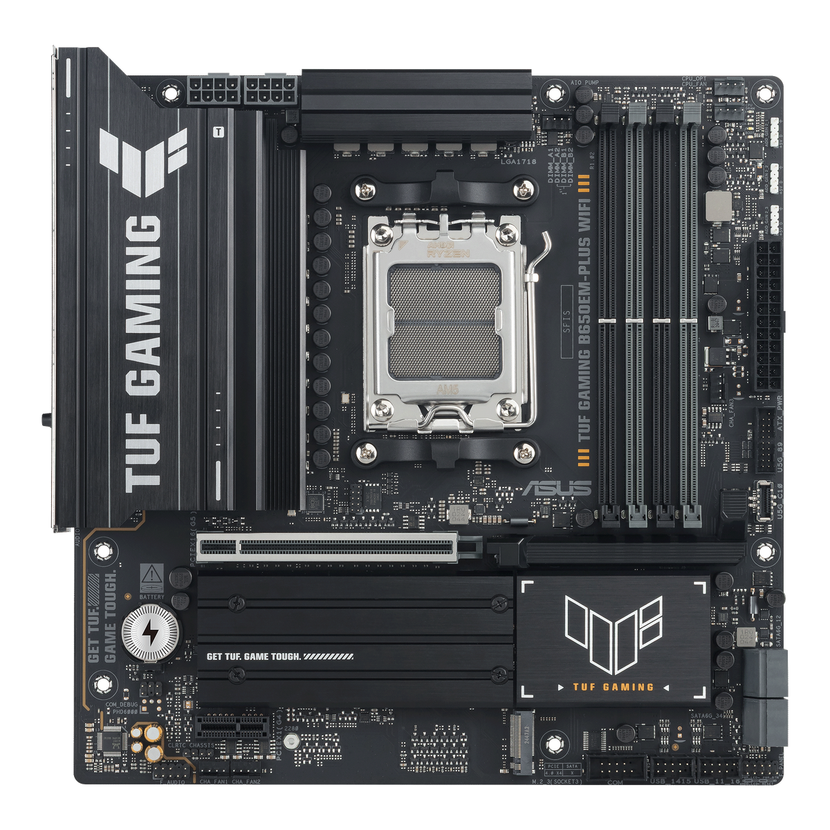 ASUS TUF GAMING B650EM-PLUS WIFI AM5 micro-ATX Motherboard