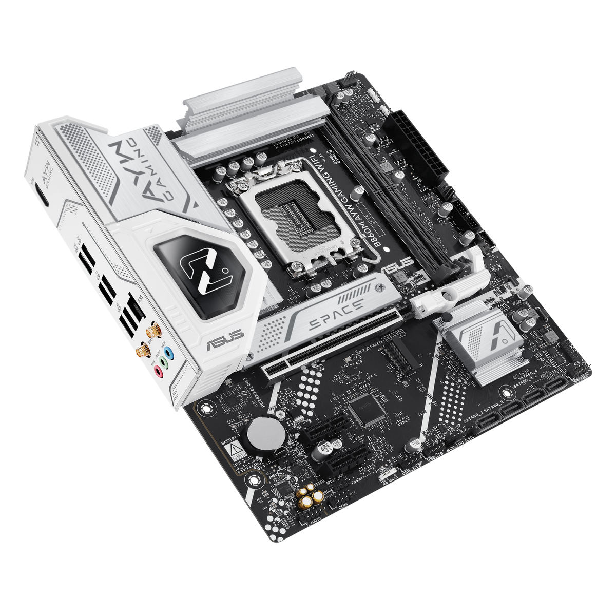 ASUS B860M AYW GAMING WIFI LGA1851 micro-ATX Motherboard