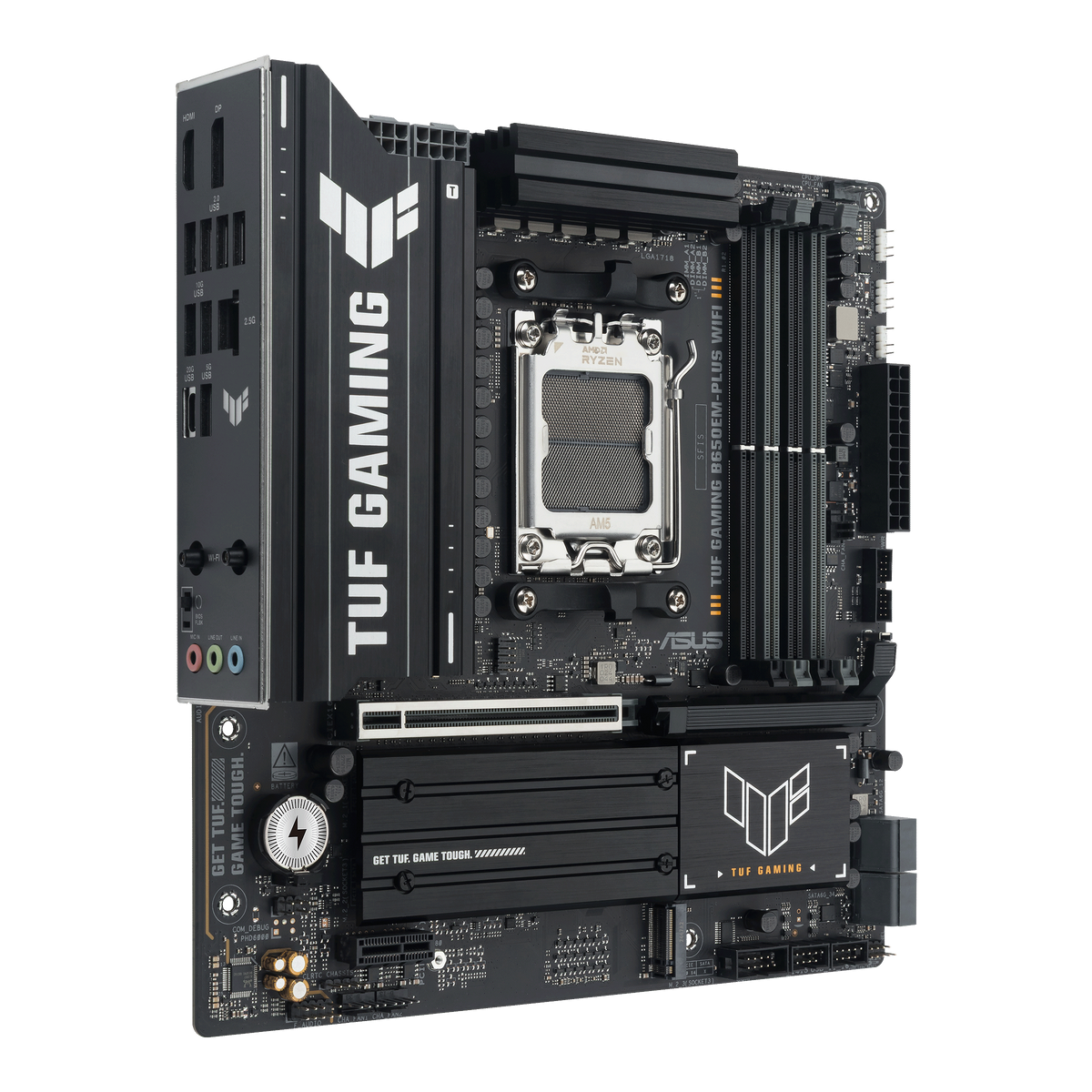ASUS TUF GAMING B650EM-PLUS WIFI AM5 micro-ATX Motherboard