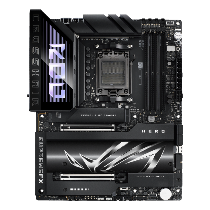 ROG CROSSHAIR X870E DARK HERO view 2