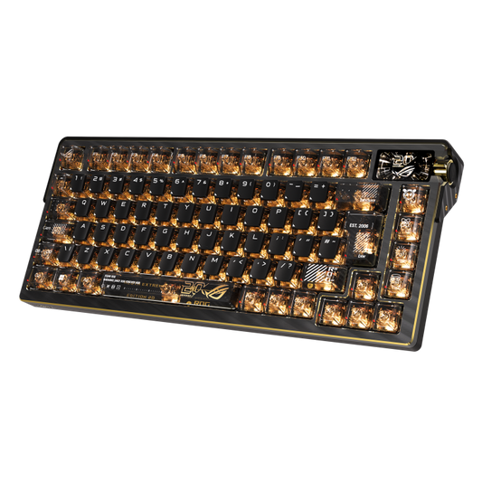 ASUS ROG Azoth Extreme Edition 20 RGB Wireless Mechanical Keyboard, Snow Switch