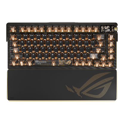 ASUS ROG Azoth Extreme Edition 20 RGB Wireless Mechanical Keyboard, Snow Switch