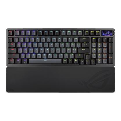 ASUS ROG Azoth 96 HE LITE RGB Wireless Analog Magnetic Gaming Keyboard - Black