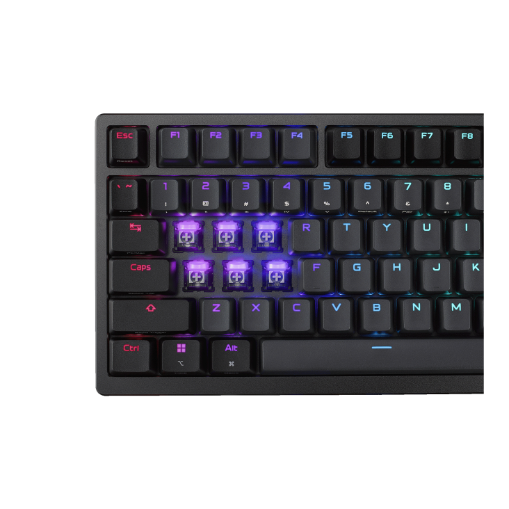 ASUS ROG Azoth 96 HE LITE RGB Wireless Analog Magnetic Gaming Keyboard - Black