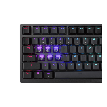 ASUS ROG Azoth 96 HE LITE RGB Wireless Analog Magnetic Gaming Keyboard - Black