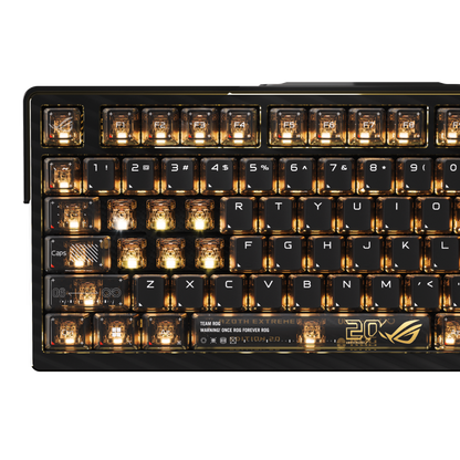 ASUS ROG Azoth Extreme Edition 20 RGB Wireless Mechanical Keyboard, Snow Switch (image 3 of 4)