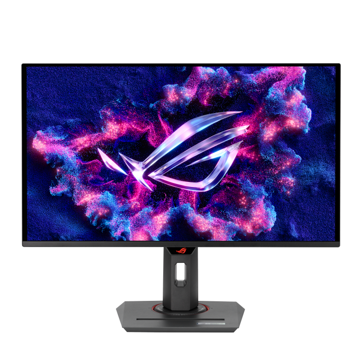 ASUS ROG Strix OLED XG27ACDNG gaming monitor, straight-on front view