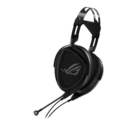 ASUS ROG Kithara headset - rear view showing the open-back earcup grille and ROG eye logo