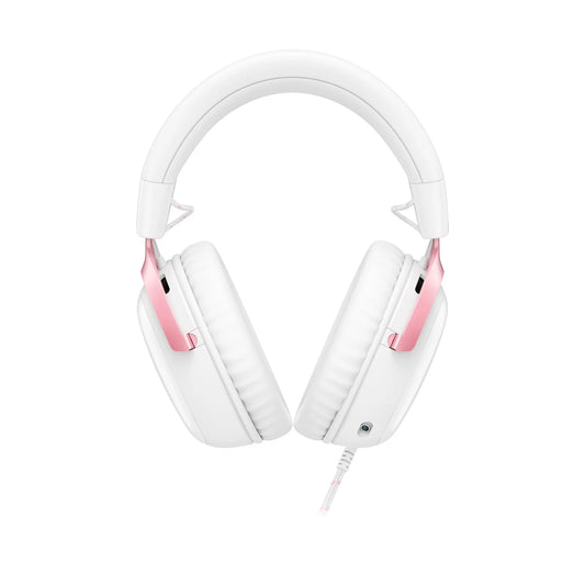 HyperX Cloud III Gaming Headset - White/Pink