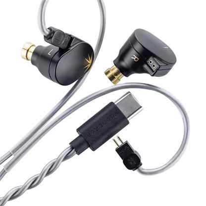 MOONDROP CHU II DSP USB-C Wired IEM In-Ear Monitor Headphones