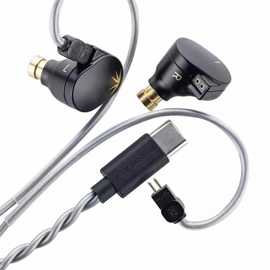 MOONDROP CHU II DSP USB-C Wired IEM In-Ear Monitor Headphones
