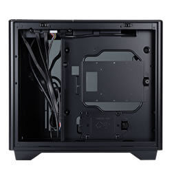 In Win A3 Tempered Glass Mini Tower Micro-ATX Case - Black
