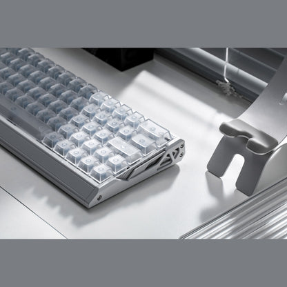 IQUNIX EV63 Hall Effect 8K RGB Wired Silver Blade RS Gaming Keyboard with Magnetic X Ultra switches