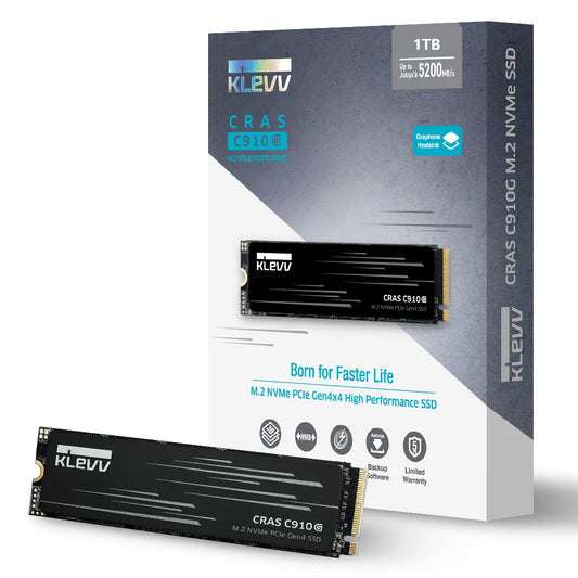 KLEVV CRAS C910G 1TB PCIe Gen4 NVMe M.2 SSD