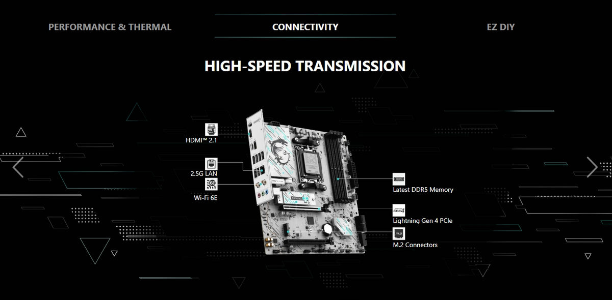 B840M GAMING PLUS WIFI6E view 4