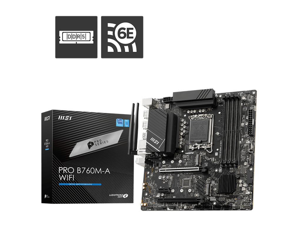 PRO B760M-A WIFI view 5
