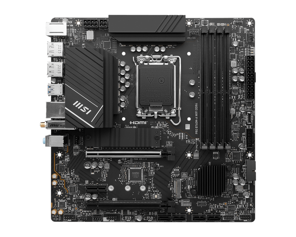 PRO B760M-A WIFI DDR4 view 1