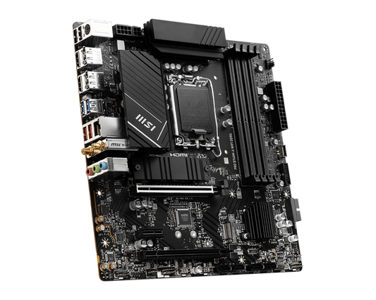 PRO B760M-A WIFI DDR4 view 2