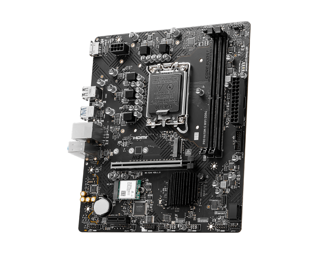 PRO H610M-S WIFI DDR4 view 2