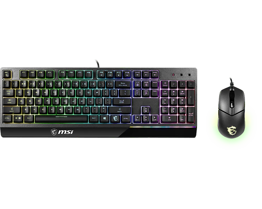 MSI Vigor GK30 RGB Gaming Keyboard & Mouse Combo