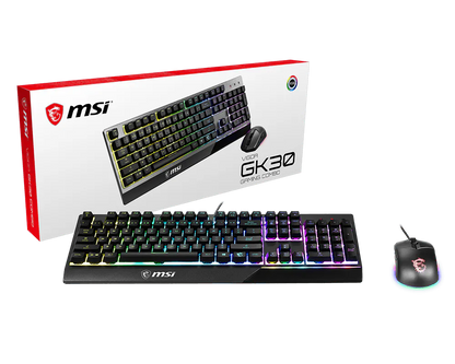 MSI Vigor GK30 RGB Gaming Keyboard & Mouse Combo