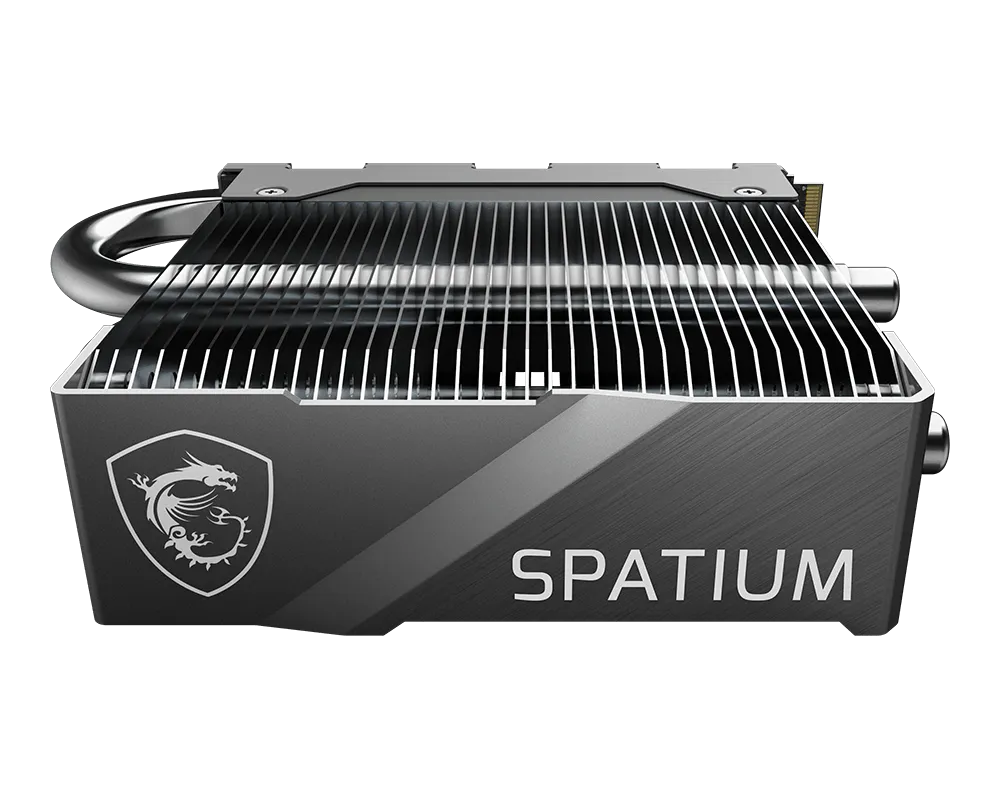 MSI SPATIUM M570 PRO 2TB FROZR SSD front view