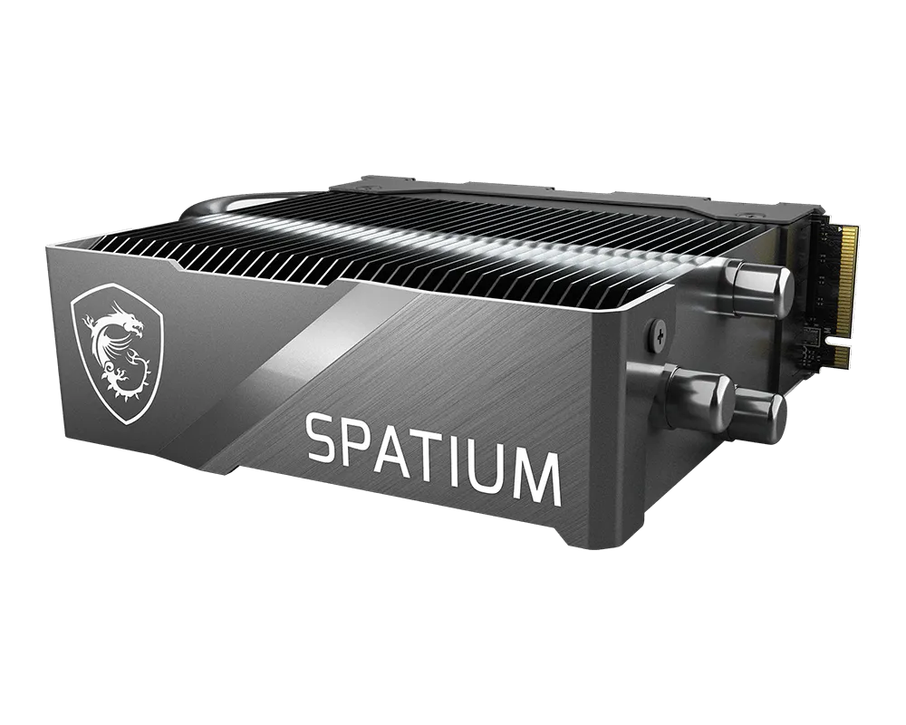 MSI SPATIUM M570 PRO 2TB FROZR SSD side profile