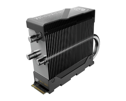 MSI SPATIUM M570 PRO 2TB FROZR SSD rear connector view