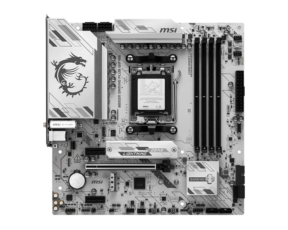 MSI B850M GAMING PLUS WIFI6E Motherboard