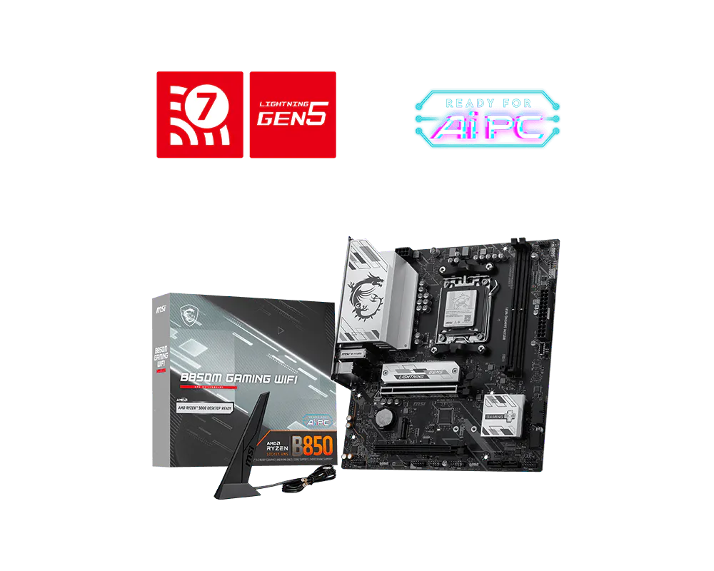 B850M GAMING WIFI view 5
