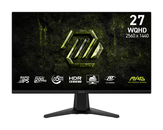 MSI MAG 275QF E20 27inch 200Hz QHD Rapid IPS Gaming Monitor