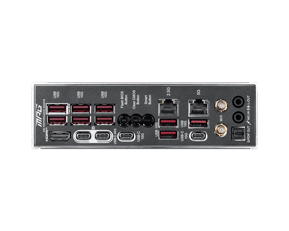 MPG X870E CARBON MAX WIFI view 4