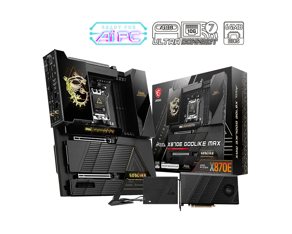 MEG X870E GODLIKE MAX view 5