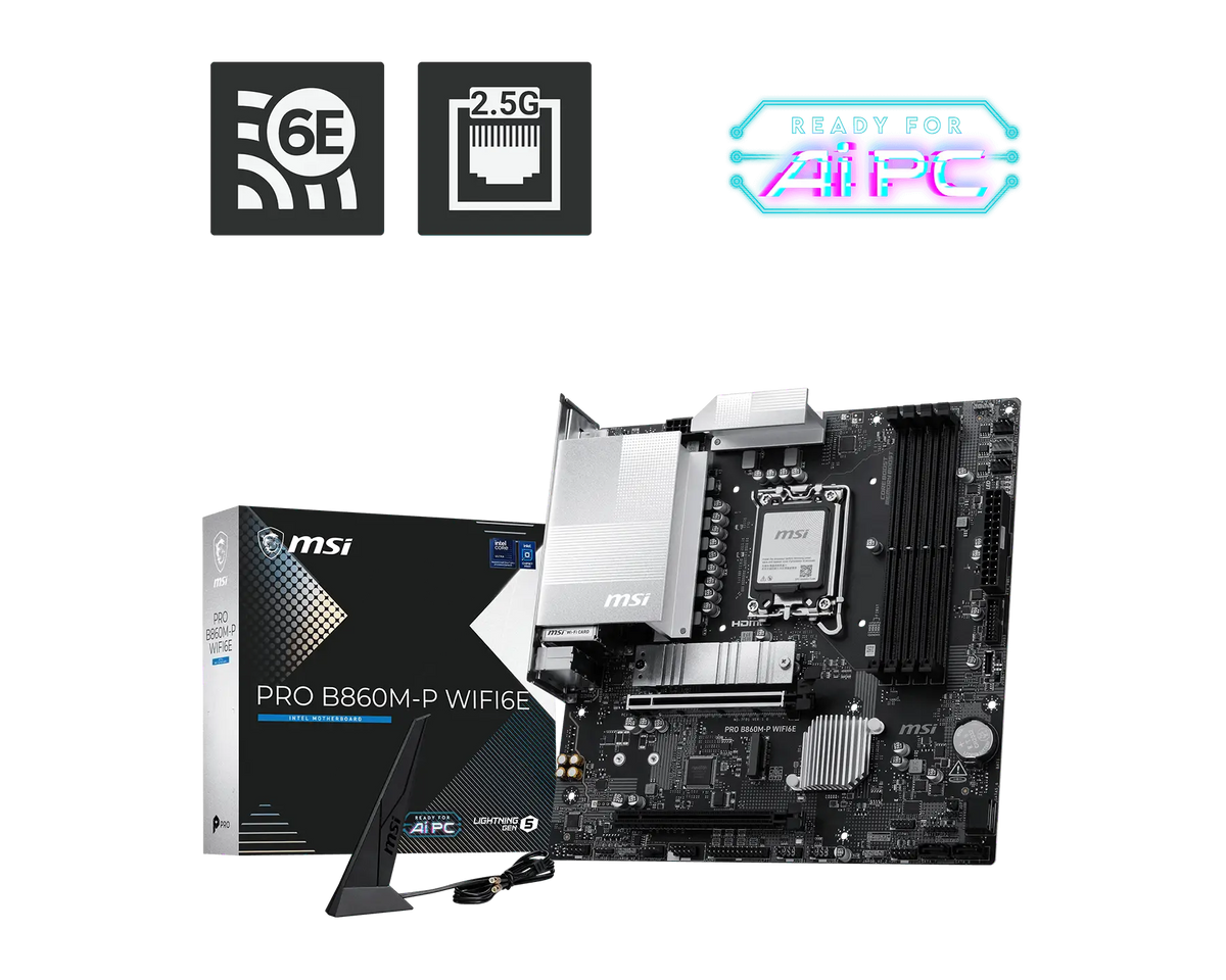 PRO B860M-P WIFI6E view 1