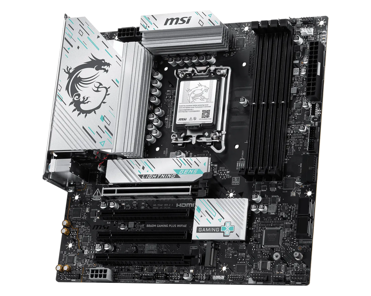 B860M GAMING PLUS WIFI6E view 3
