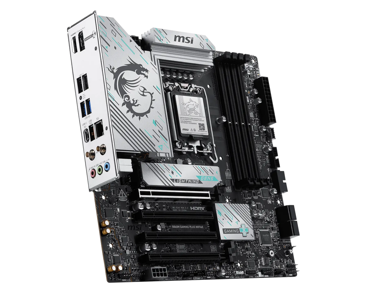 B860M GAMING PLUS WIFI6E view 2