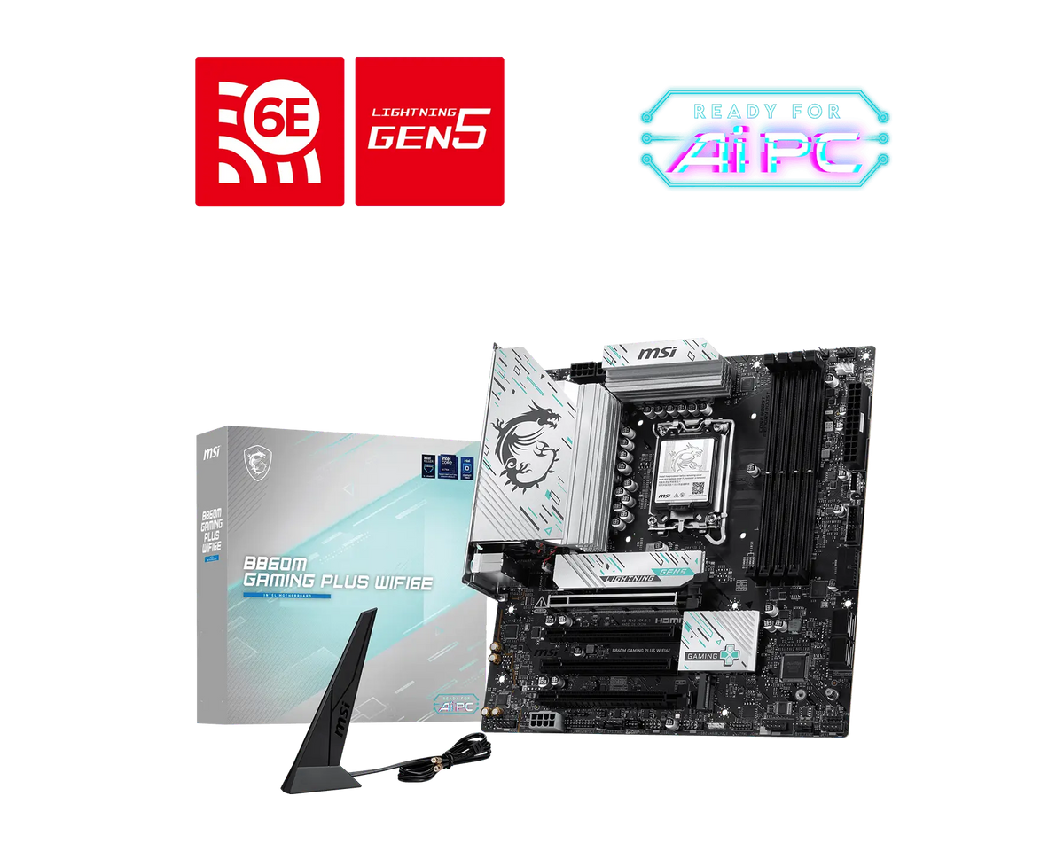 B860M GAMING PLUS WIFI6E view 5