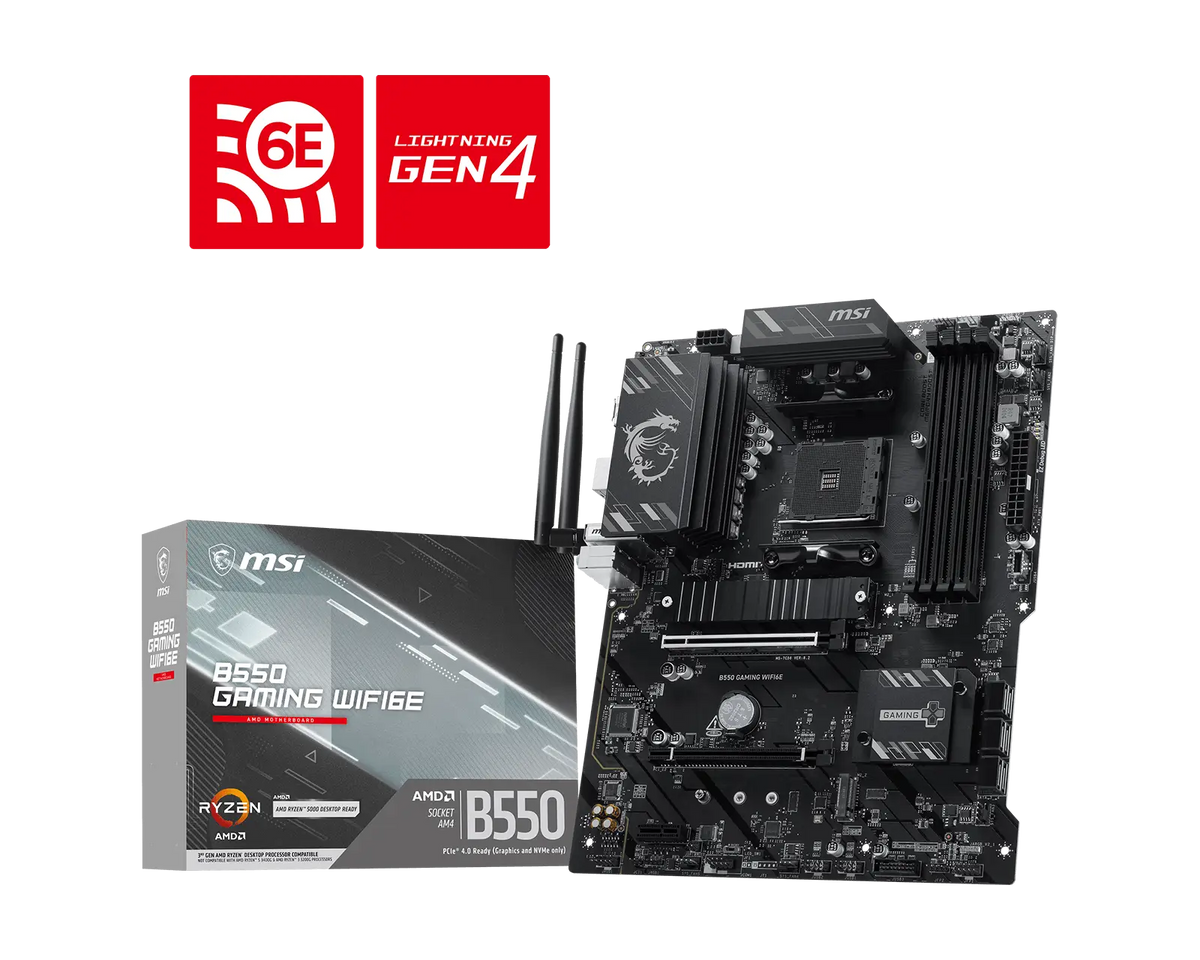 B550 GAMING WIFI6E view 5