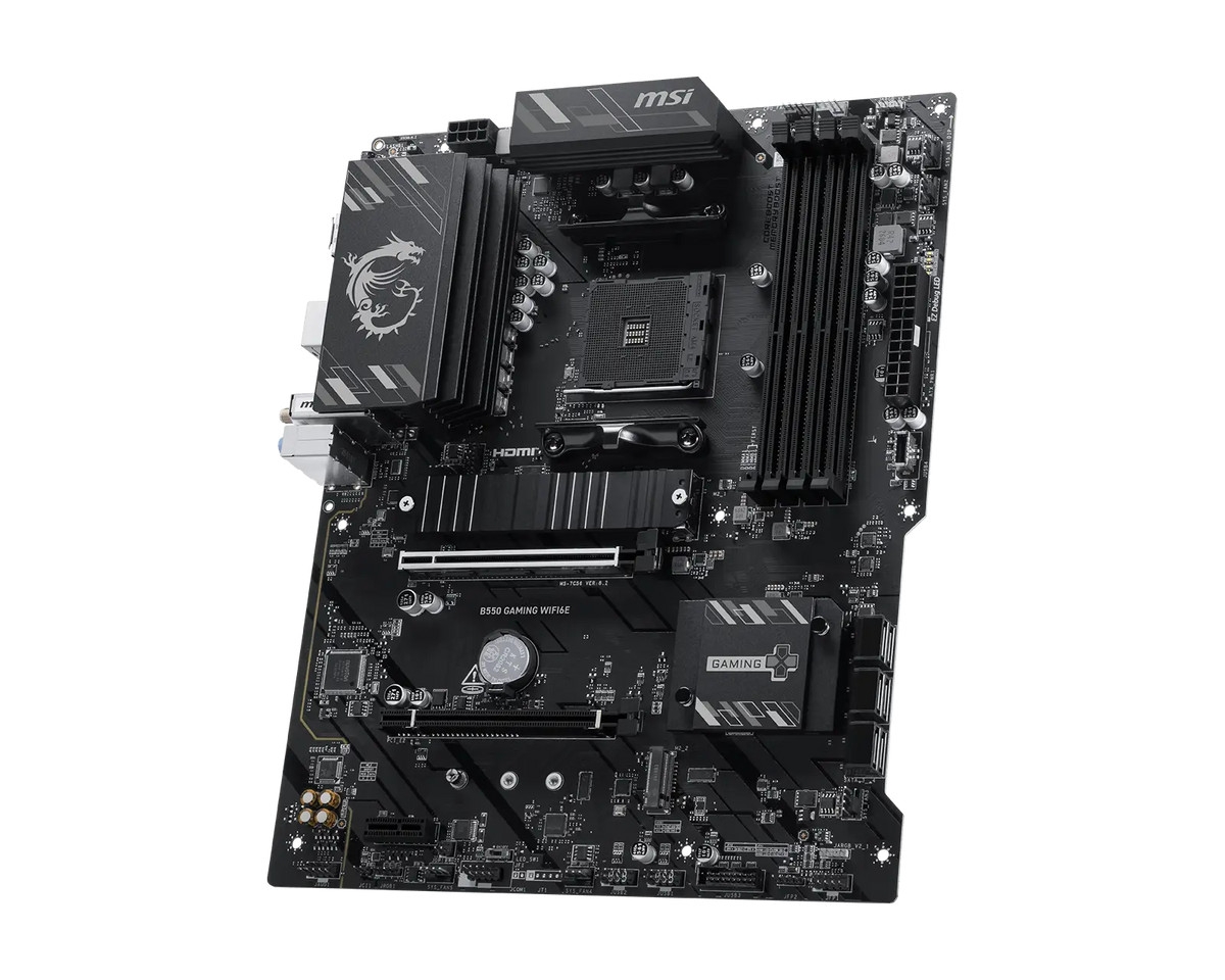B550 GAMING WIFI6E view 2