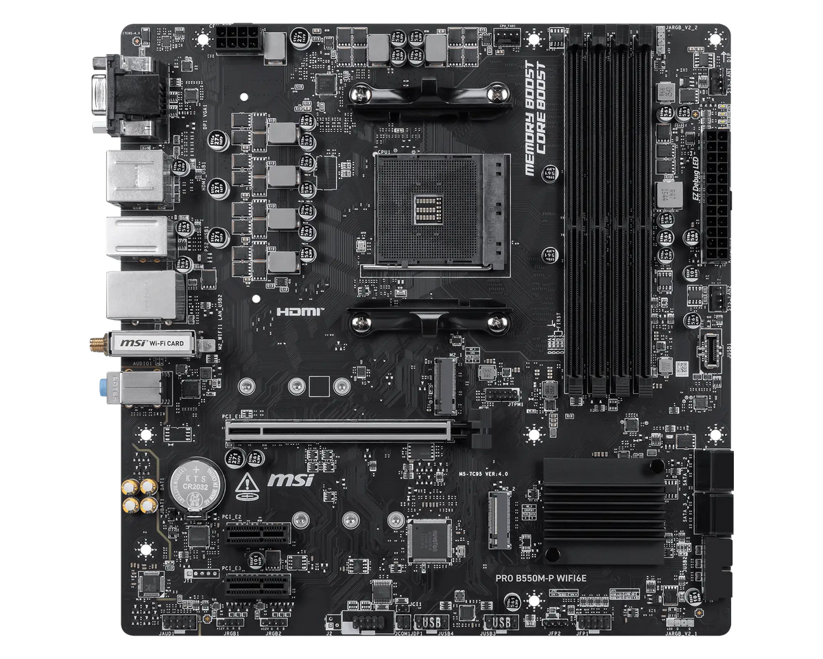 PRO B550M-P WIFI6E view 1