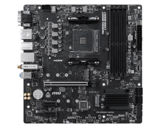 PRO B550M-P WIFI6E view 1
