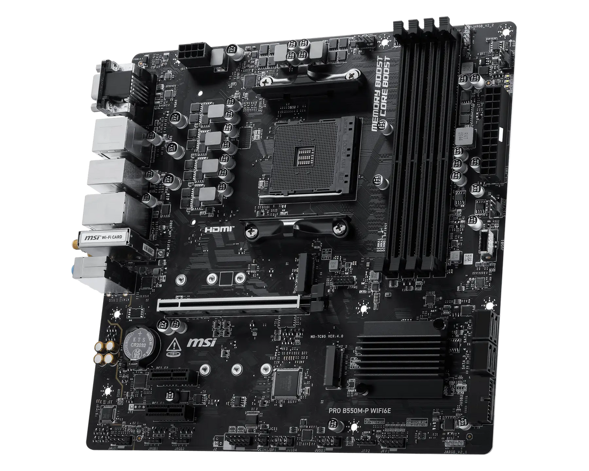 PRO B550M-P WIFI6E view 2