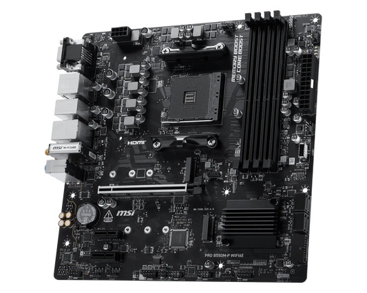 PRO B550M-P WIFI6E view 2