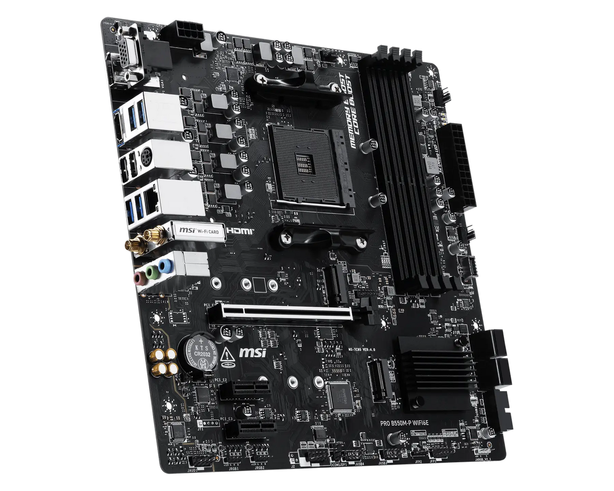PRO B550M-P WIFI6E view 3